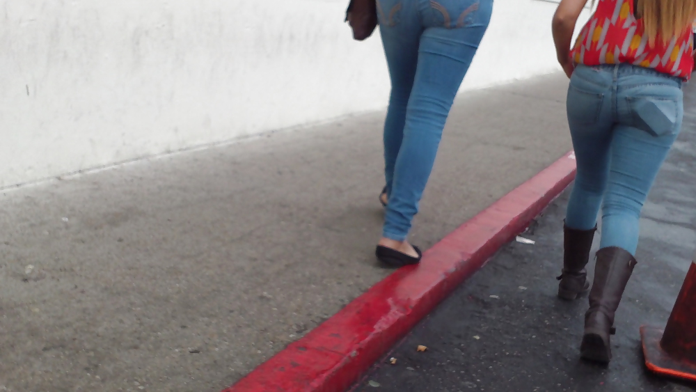 Ass & Butt in tight Blue Jeans looking fine  #11221197