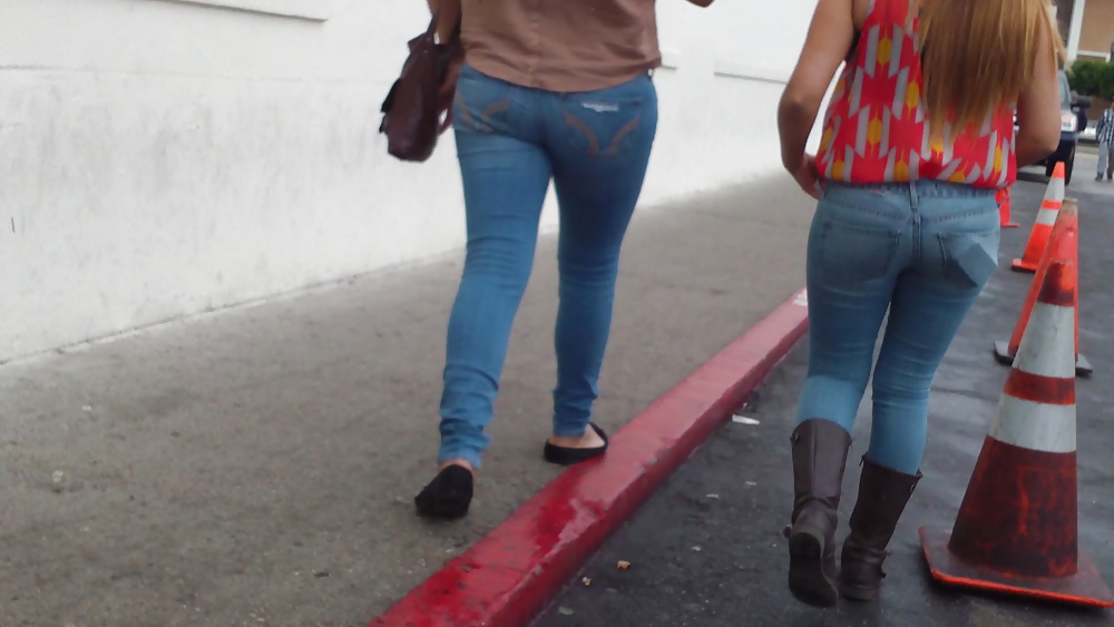 Ass & Butt in tight Blue Jeans looking fine  #11221207