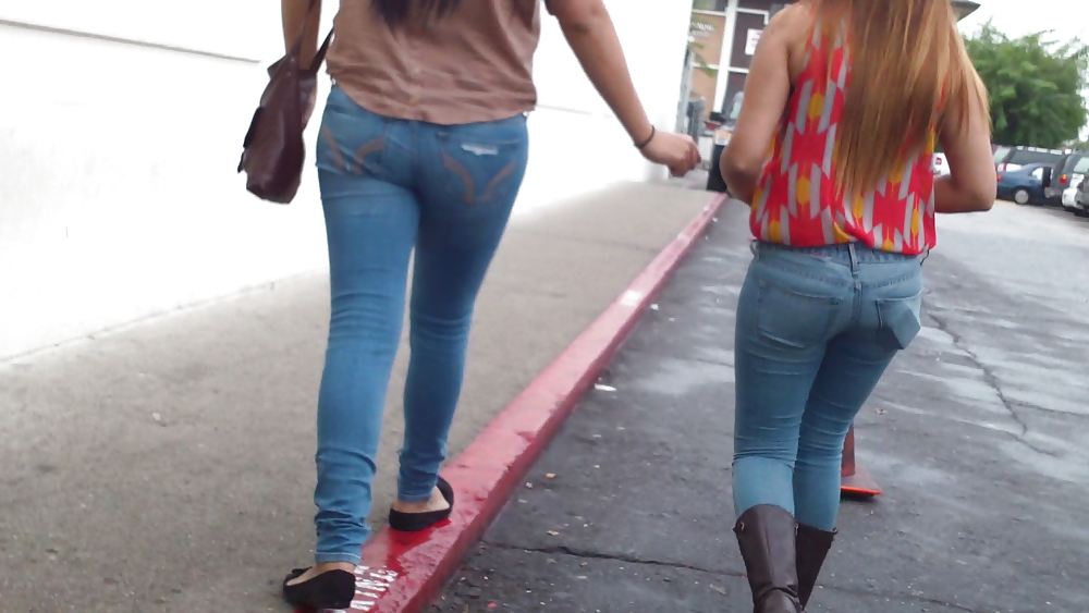 Ass & Butt in tight Blue Jeans looking fine  #11221235