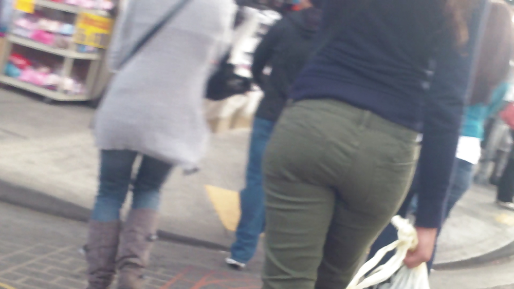 Ass & Butt in tight Blue Jeans looking fine  #11223139