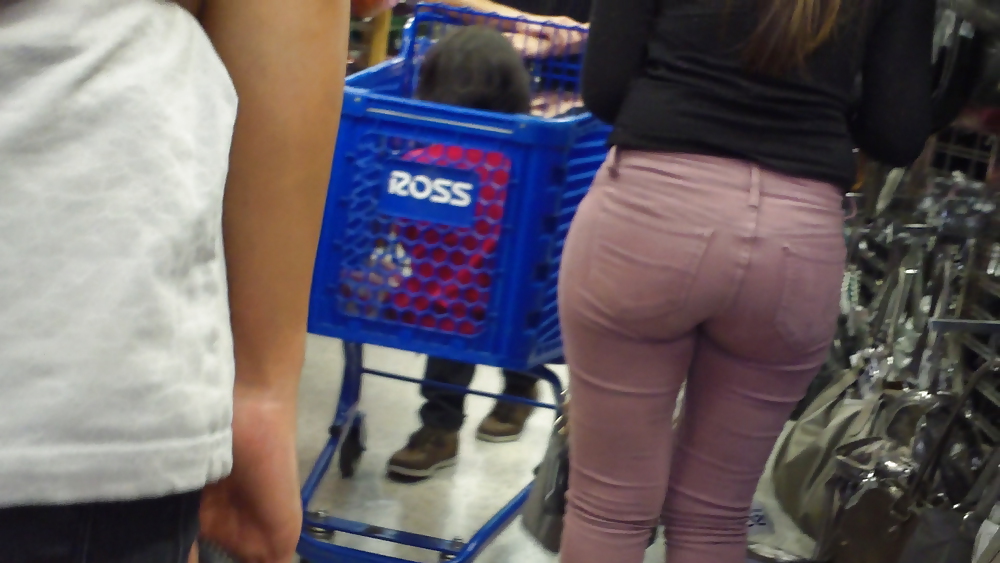 Ass & Butt in tight Blue Jeans looking fine  #11223566