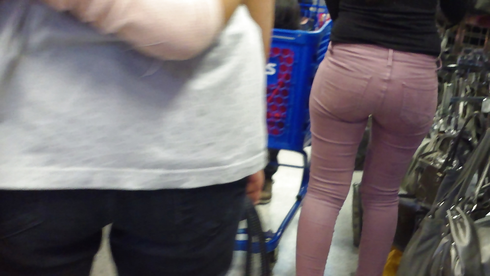 Ass & Butt in tight Blue Jeans looking fine  #11223589