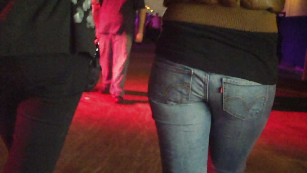 Ass & Butt in tight Blue Jeans looking fine  #11223873