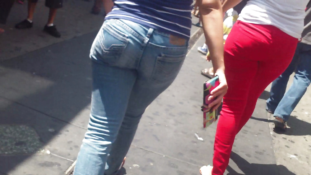 Ass & Butt in tight Blue Jeans looking fine  #11226691