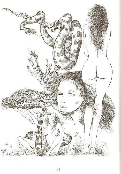 Erotic Cartoons 4 -  Guido Crepax Mix #16247561