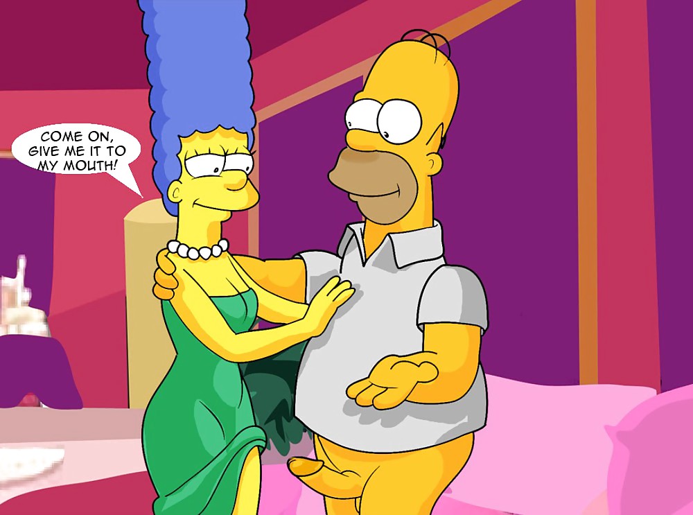Marge & Homer in Cum Now Darling #8450620