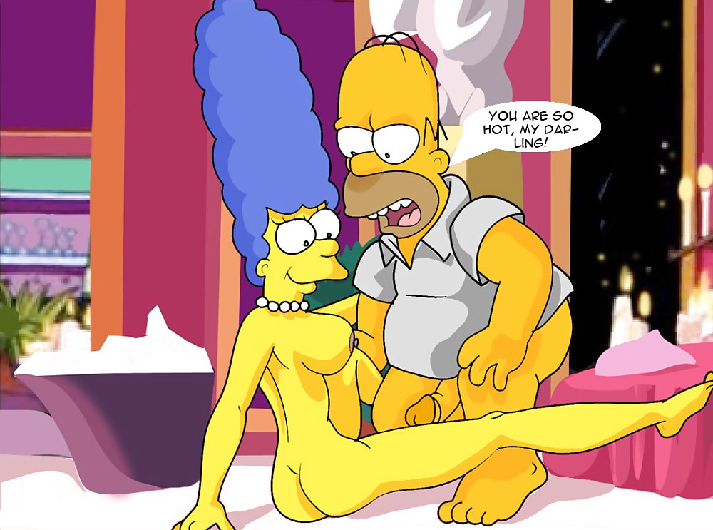 Marge & Homer in Cum Now Darling #8450625