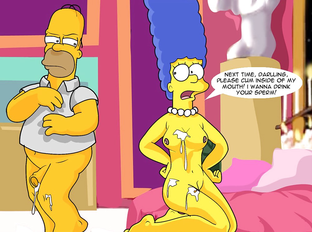Marge & Homer in Cum Now Darling #8450681