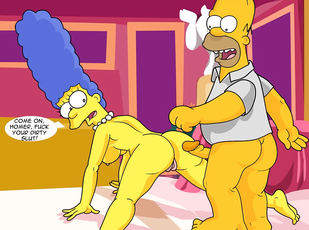 Marge & Homer in Cum Now Darling #8450686