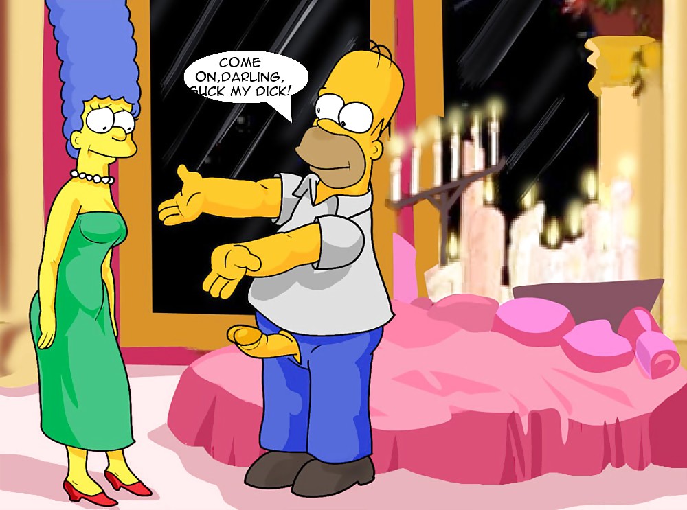Marge & Homer in Cum Now Darling #8450690