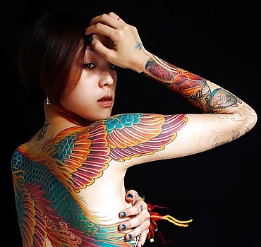 Sexy Girls wearing Only Tattoos #1771404