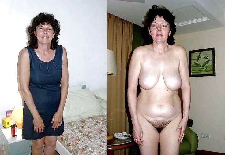 Dressed Undressed! Granny mature! #21828611