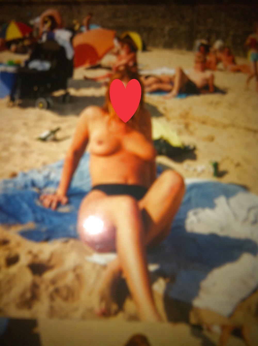 Horny exhib gf on beach #8810739
