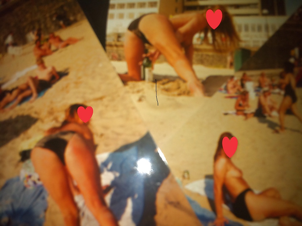 Horny exhib gf on beach #8810770