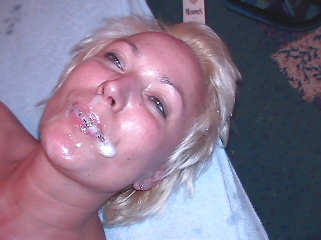 Cumshots in her open mouth - N. C.  #11828527