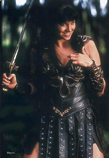 Lucy Lawless and Renee O Connor by twistedworlds
 #4014335