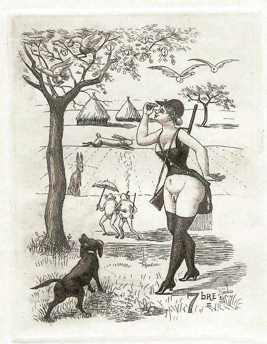 Erotic Calendars 1 - France c. 1880 #6865124
