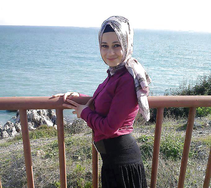 Turbanli hijab árabe, turco, asiático desnudo - no desnudo 06
 #19551633