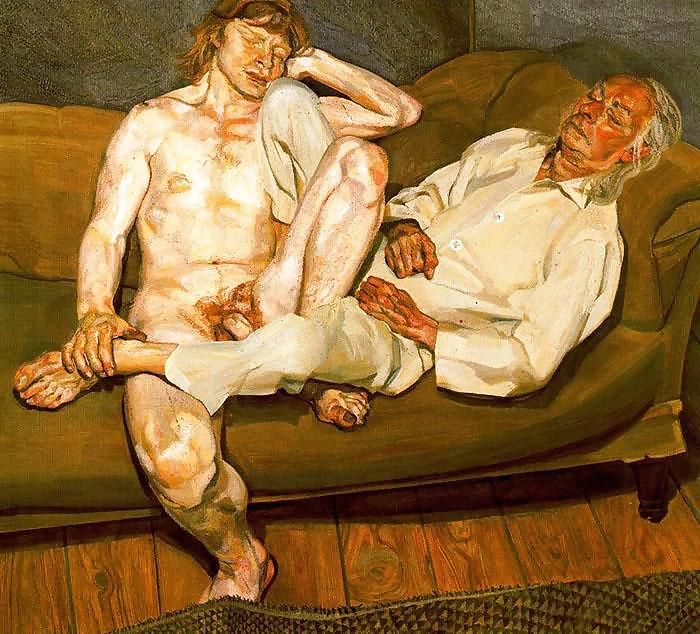 Painted EroPorn Art 47 - Lucian Freud #9375108