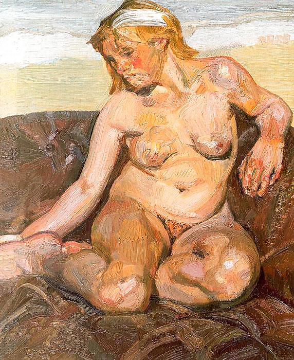 Painted EroPorn Art 47 - Lucian Freud #9375113