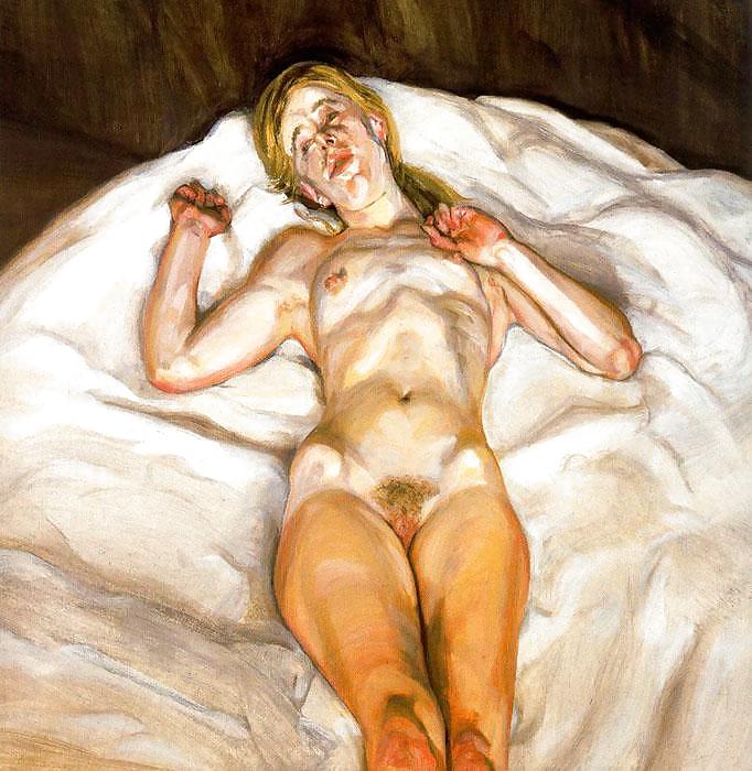 Painted EroPorn Art 47 - Lucian Freud #9375122
