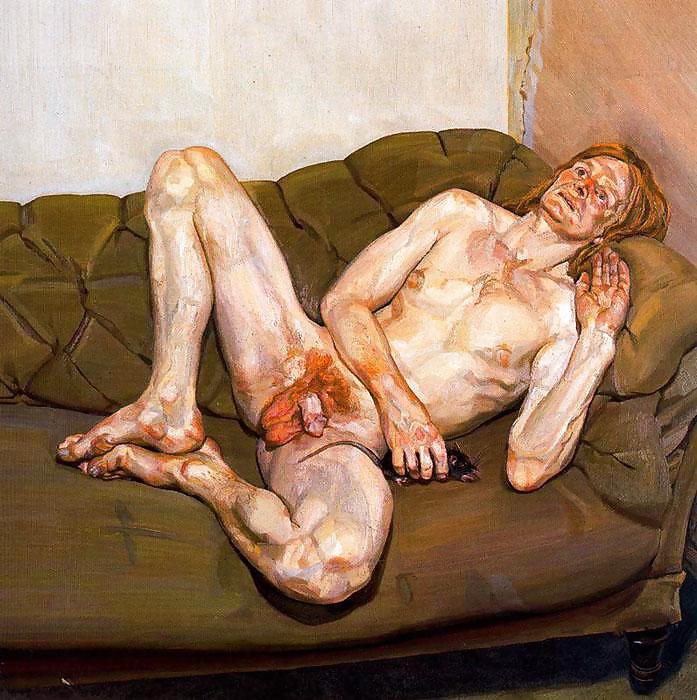 Painted EroPorn Art 47 - Lucian Freud #9375127