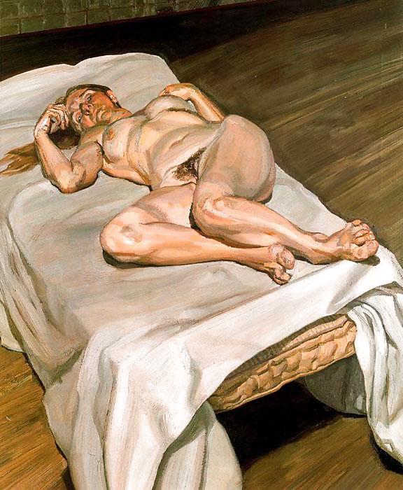 Painted EroPorn Art 47 - Lucian Freud #9375135