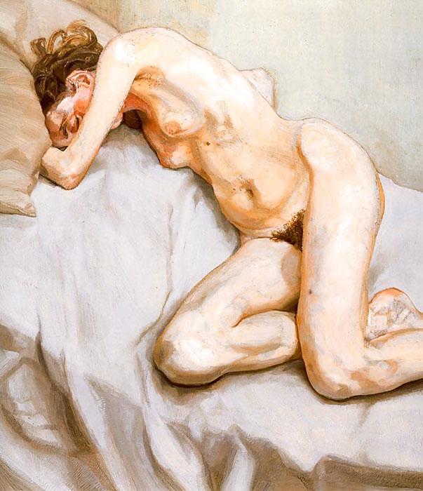 Painted EroPorn Art 47 - Lucian Freud #9375140