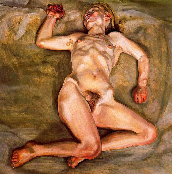 Gemalt Eroporn Kunst 47 - Lucian Freud #9375163