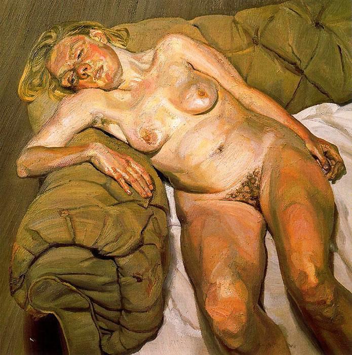 Painted EroPorn Art 47 - Lucian Freud #9375178