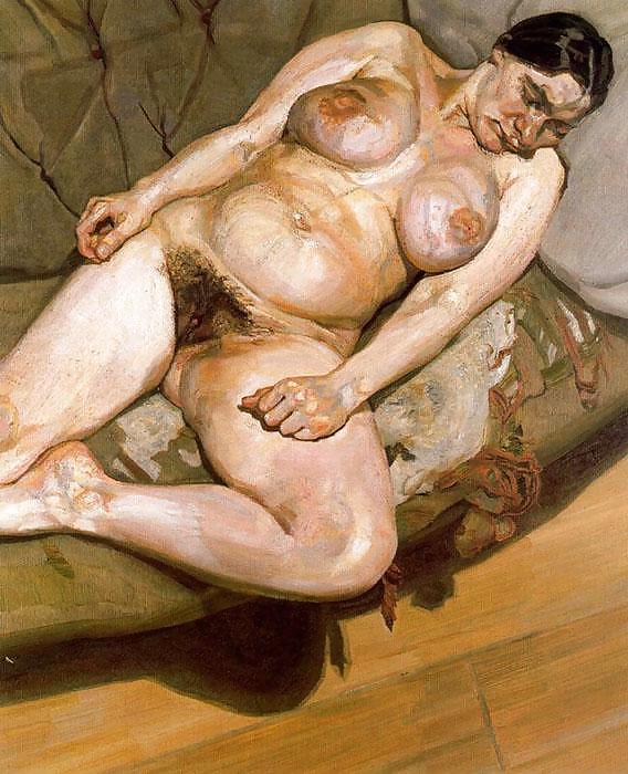 Painted EroPorn Art 47 - Lucian Freud #9375195