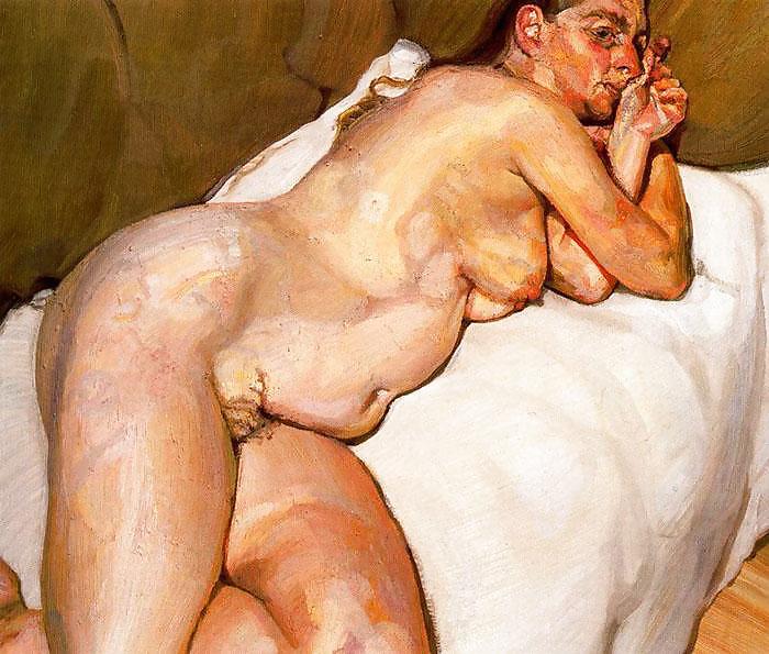 Painted EroPorn Art 47 - Lucian Freud #9375200