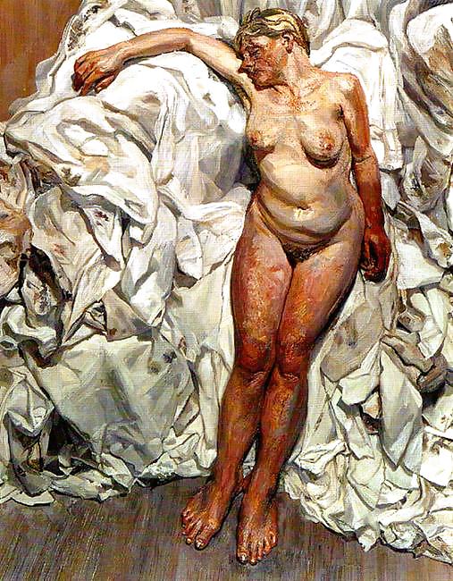 Painted EroPorn Art 47 - Lucian Freud #9375205