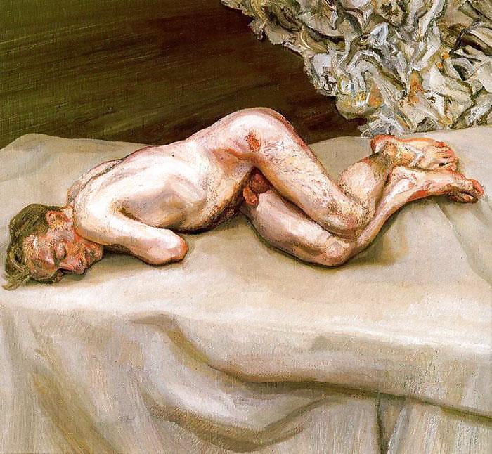 Painted EroPorn Art 47 - Lucian Freud #9375264