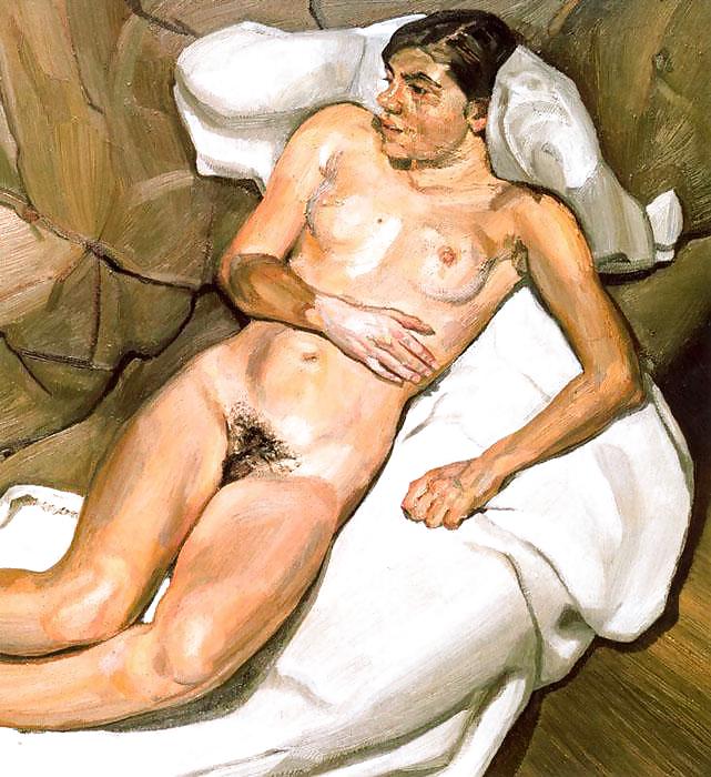 Painted EroPorn Art 47 - Lucian Freud #9375270