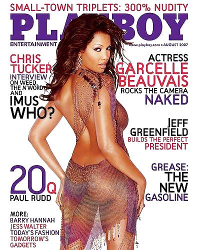 Garcelle Beauvais-Nilon Ausgabe August 2007 Playboy #2894842