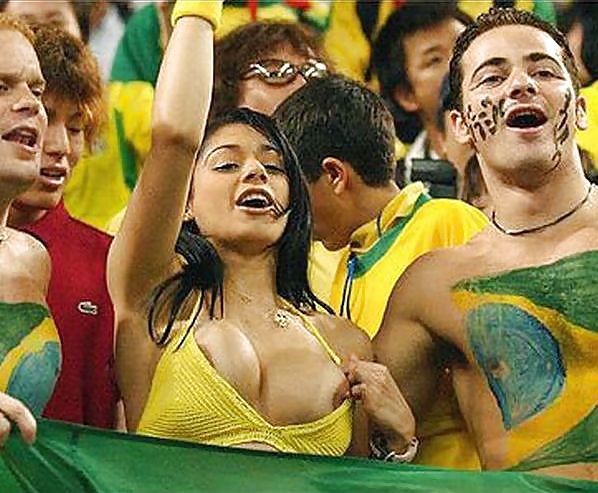 Sexy soccer fans
 #4478158