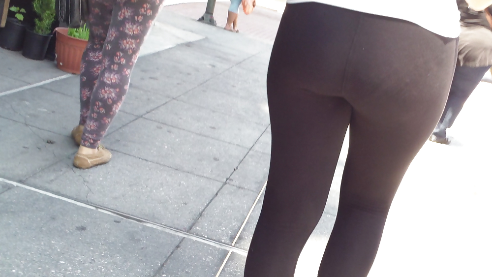 Assorted butts & ass on the street  #17633654