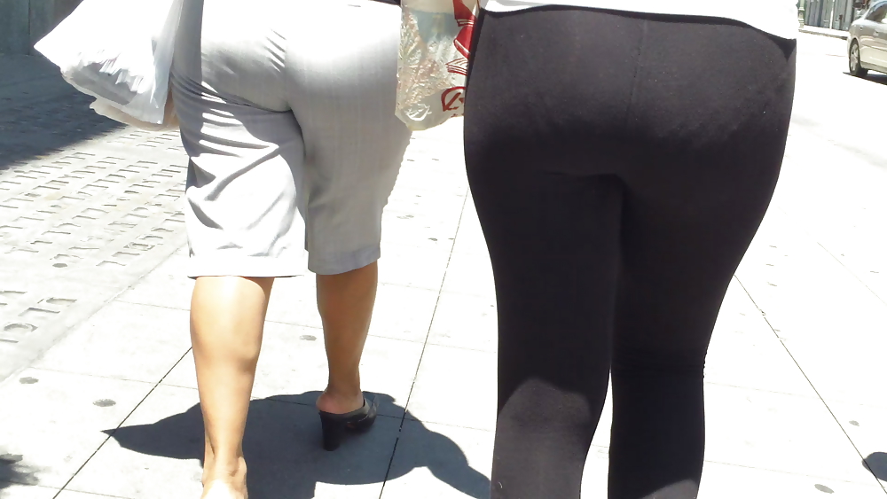 Assorted butts & ass on the street  #17633690