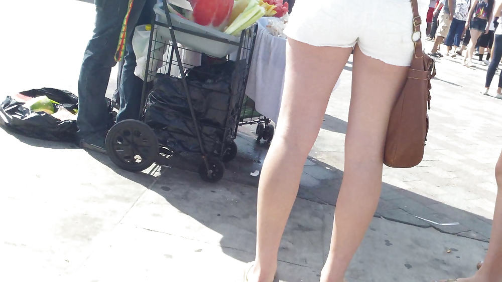 Assorted butts & ass on the street  #17634269