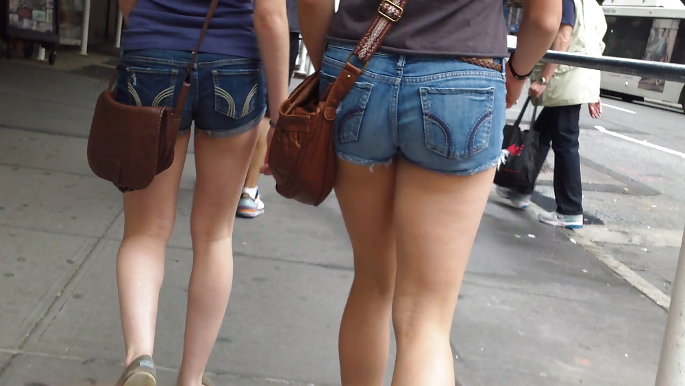 Assorted butts & ass on the street  #17636701