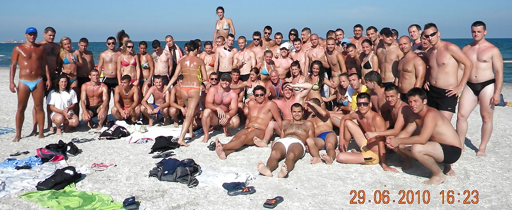 Italian classmates at the beach :) compagne di classe #8484650