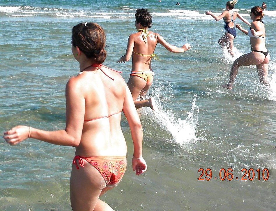Italian classmates at the beach :) compagne di classe #8484686