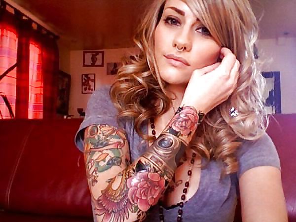 Ladies with tatoos 2  #9499009