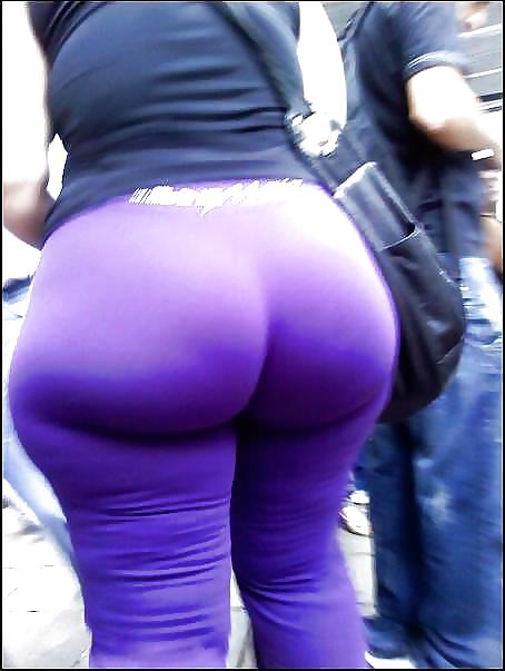 THICK ASS AND BBW  IN LYCRA TIGHT LEGGINGS 2 plus oil &more #4474337
