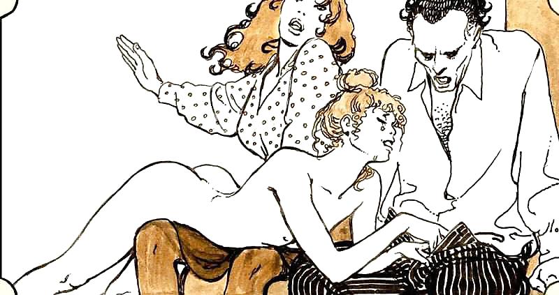 Art Thématique Dessinée Porno 5 - Fessée (1) #7261890