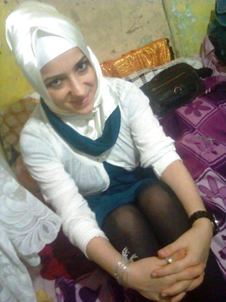 Turkish arab turbanli hijab kapali super #16402579