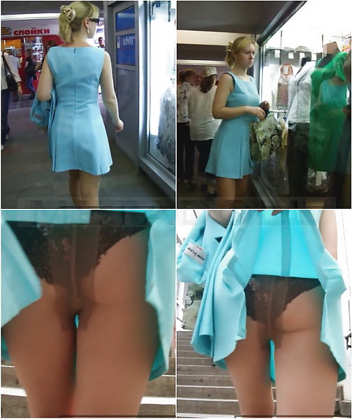 見事なロシア人、ウクライナ人のスカートをめくった姿 
 #6251549