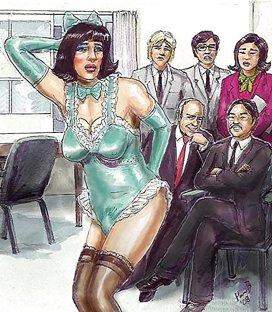 Feminization Sissy Art work #9567253