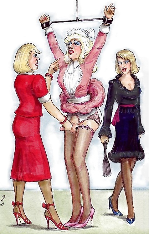 Femminilizzazione sissy arte
 #9567287